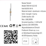 lampa-scienna-kinkiet-tanami-122cm-zloty-led-nowoczesny-iluminar-pl-3000k-stan-nowy