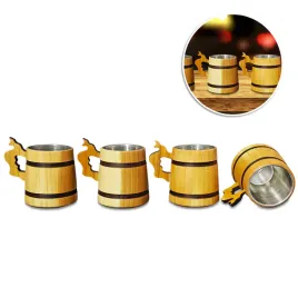kieliszki-do-wodki-beczka-rustykalny-zestaw-4szt