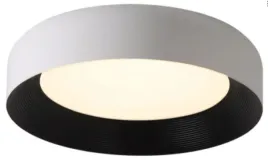 rundo-plafon-44cm-20w-led-bialy-czarny