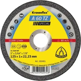 tarcza-do-ciecia-metalu-115x1-klingspor-a60tz