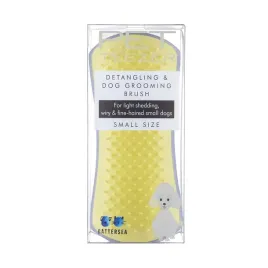 pet-teezer-detangling-small-lilac-yellow