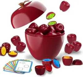 ukladanka-sensoryczna-nauka-ksztaltow-liczenia-w-ksztalcie-jablka-sorter