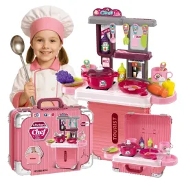 zabawkowa-kuchnia-w-kuferku-naczynia-skladana-owoce-warzywa-47-cm-rozowa