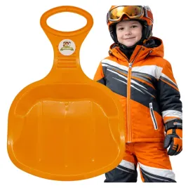 slizg-na-snieg-jabluszko-do-zjezdzania-sanki-xl-solidne-51-cm-pomaranczowy
