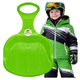 slizg-na-snieg-jabluszko-do-zjezdzania-sanki-xl-solidne-51-cm-zielony