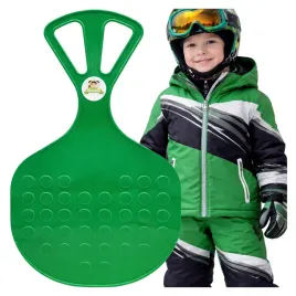 slizg-na-snieg-jabluszko-do-zjezdzania-sanki-xxl-58-cm-solidne-zielony