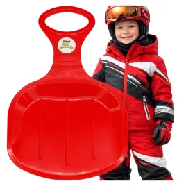 slizg-na-snieg-jabluszko-do-zjezdzania-sanki-xl-51-cm-solidne-czerwony