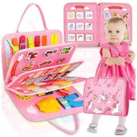tablica-manipulacyjna-montessori-sensoryczna-ksiazeczka-filcowa-jednorozec