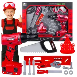 zestaw-narzedzi-dla-dzieci-komplet-14-sztuk-wkretarka-gogle-czerwone