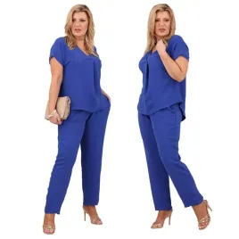 elegancki-komplet-damski-duze-rozmiary-polski-producent-bluzka-i-spodnie