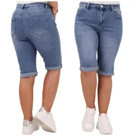spodenki-jeansowe-bermudy-damskie-do-kolan-duze-rozmiary-bawelniane-letnie