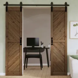 drzwi-przesuwne-drewniane-dwuskrzydlowe-szewron-line-olej-braz