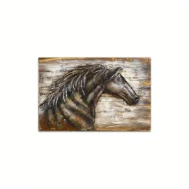 obraz-metalowy-3d-loft-natura-kon-1-90x60-cm