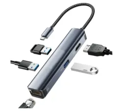 hub-usb-c-5w1-adapter-usb-c-z-lan-rj45-4k-60h
