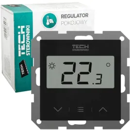 tech-f-2z-v1-sterownik-regulator-przewodowy-pokojowy-czarny