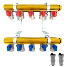 rozdzielacz-5-zaworki-1-2x16-pex-odpowietrznik-automatyczny-diamond