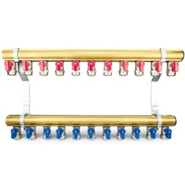 rozdzielacz-11-obwodow-c-o-zaworki-1-2-x-16-pex-odpowietrznik-diamond