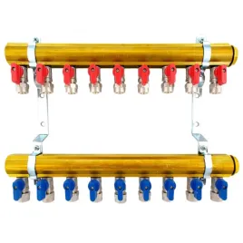 rozdzielacz-9-obwodow-c-o-zaworki-1-2-x-16-pex-odpowietrznik-diamond