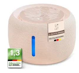 stylowa-fontanna-dla-kota-5v-kremowa-cicha-25l-pojemnosci