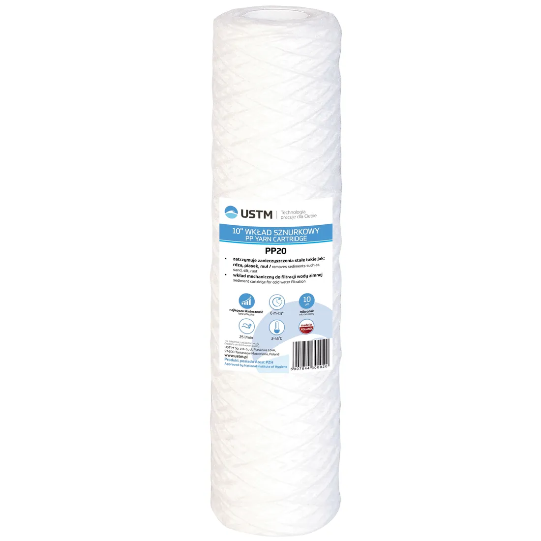 filtr-do-wody-filtrujacy-wklad-sznurkowy-20-mik-pp20-ustm-x-50-sztuk-stan-nowy
