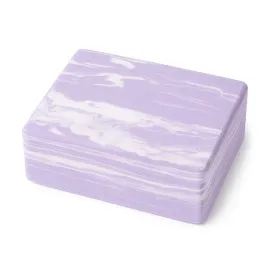 kostka-do-cwiczen-fitness-joga-jasno-fioletowa