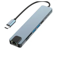 adapter-8w1-hub-usb-c-hdmi-rj-45-ethernet-sd-usb-c-na-8-wejsc-szary