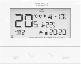tech-st-292-v3-bialy-sterownik-regulator-termostat-przewodowy-szklo
