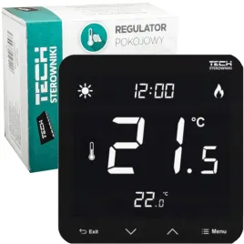 tech-st-297-v3-czarny-regulator-temperatury-termostat-sterownik-przewodowy