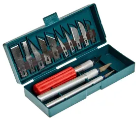 noz-modelarski-skalpel-nozyk-zestaw-13-ostrzy-etui