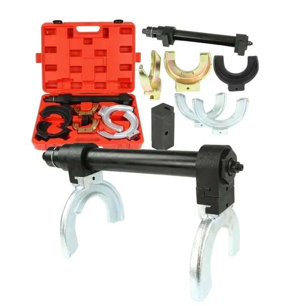 ŚCIĄGACZ DO SPRĘŻYN MECHANICZNY MOCNY 1,5T MCPHERSON 7el. W WALIZCE M80438