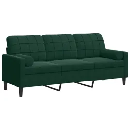 3-osobowa-sofa-z-poduszkami-ciemnozielona-180-cm-aksamit