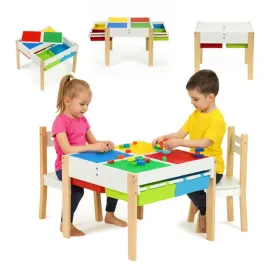 stolik-dla-dzieci-edukacyjny-2-krzesla-drewniany-rozkladany-blat-szuflady