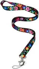 smycz-do-telefonu-folk-haft-lowicki-czarna