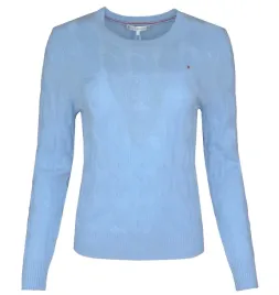 tommy-hilfiger-sweter-damski-welniany-warkocz-niebieski-l