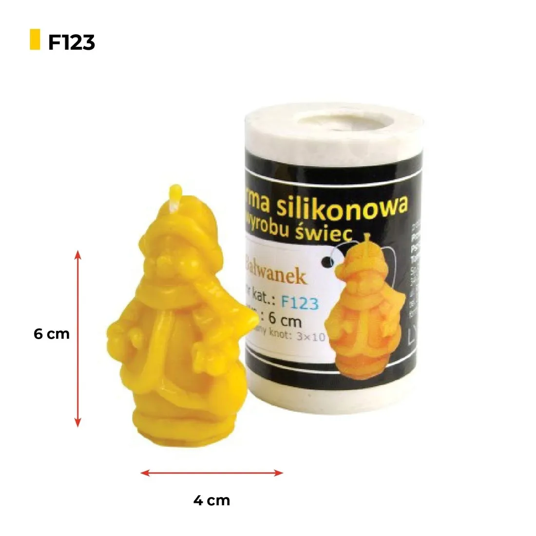 forma-silikonowa-balwanek-wys-6cm-stan-nowy