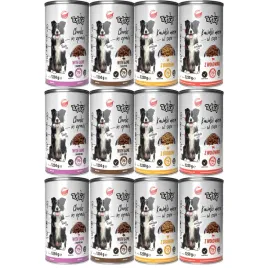 mokra-karma-dla-psa-tuftuf-puszka-kawalki-miesne-mix-smakow-zestaw-12x1250g