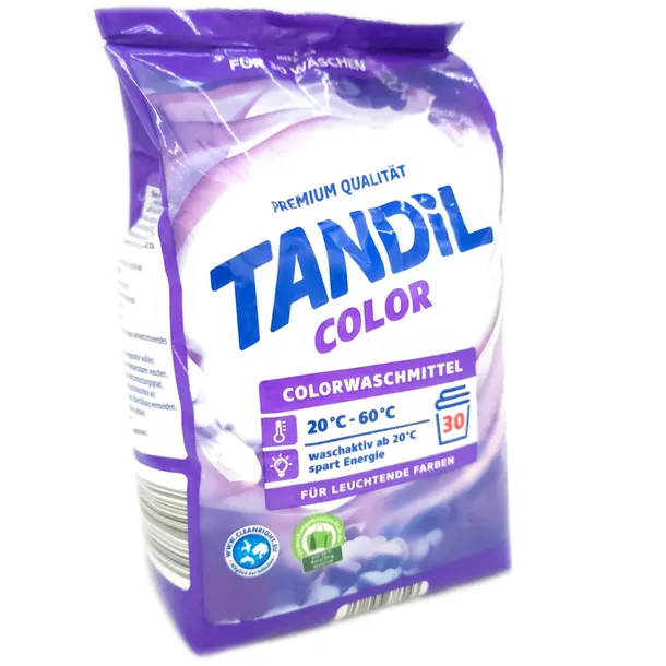 TANDIL Aktiv Color Proszek do tkanin kolorowych 30 prań 2,025 kg z NIEMIEC