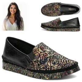 maciejka-mokasyny-damskie-39-skora-czarne-polbuty-eleganckie-modne-wiosna