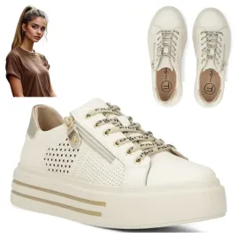 sneakersy-damskie-skorzane-40-filippo-platforma-wiosenne-polbuty-sznurowane