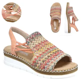 sandaly-damskie-sportowe-na-koturnie-39-rieker-wsuwane-eleganckie-kolorowe