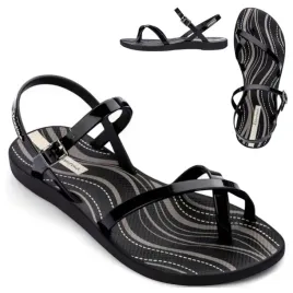 sportowe-sandaly-damskie-plaskie-37-ipanema-czarne-sandalki-wygodne-gumowe