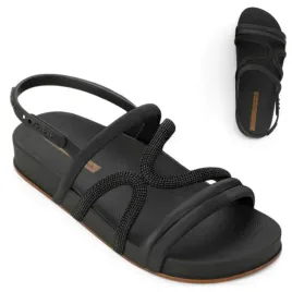 sandaly-damskie-sportowe-40-ipanema-platforma-czarne-wygodne-gumowe-modne