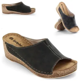 klapki-damskie-wygodne-39-eleganckie-casual-profilaktyczne-czarne-inblu