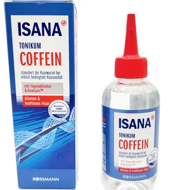 ISANA tonik do włosów z kofeiną stymulujacy cebulki 150 ml z NIEMIEC