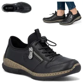 rieker-skorzane-sneakersy-37-damskie-sportowe-wygodne-polbuty-wsuwane