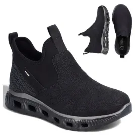 rieker-39-polbuty-damskie-wygodne-lekkie-czarne-wsuwane-sportowe-sneakersy