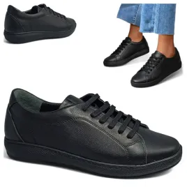 polbuty-damskie-skorzane-38-sportowe-sneakersy-czarne-jesien-loretta-vitale