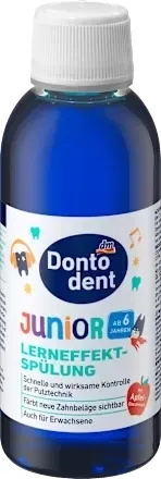 DONTODENT JUNIOR BARWIĄCY PŁYN DO PŁUKANIA UST 6+ z NIEMIEC