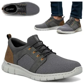 rieker-sneakersy-meskie-42-polbuty-letnie-wsuwane-przewiewne-sport-lekkie