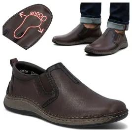 polbuty-meskie-skorzane-44-rieker-eleganckie-mokasyny-wygodne-brazowe-lato